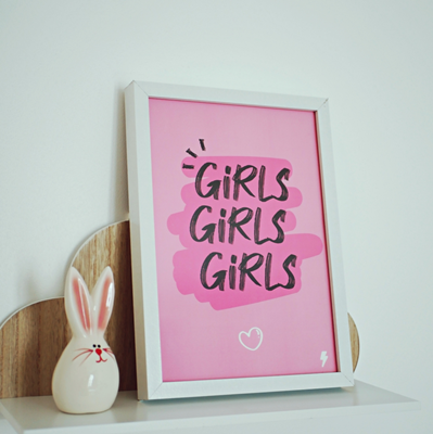 Petite affiche Girls 