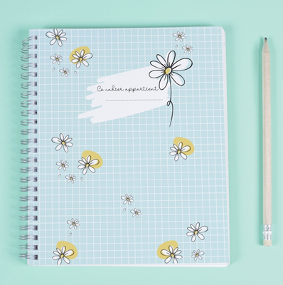 Mon cahier de dessins Daisies