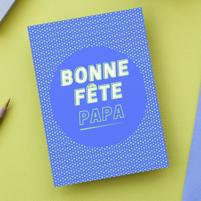 Bonne fête papa Coeur