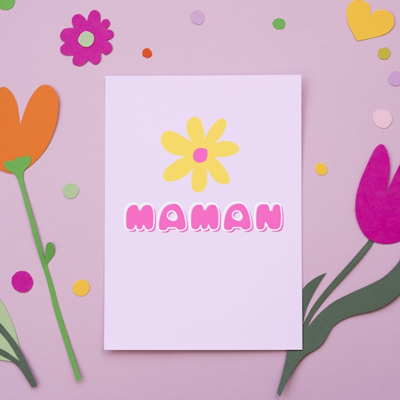 Bonne fête maman Fleurs  