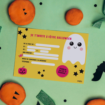 Invitations Halloween Trick or treat