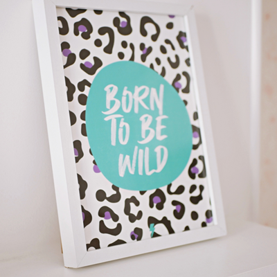 Petite affiche Born to be Wild