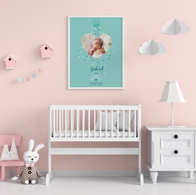 Grande affiche naissance Love at First Sight