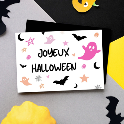 Invitations Halloween Ghosts